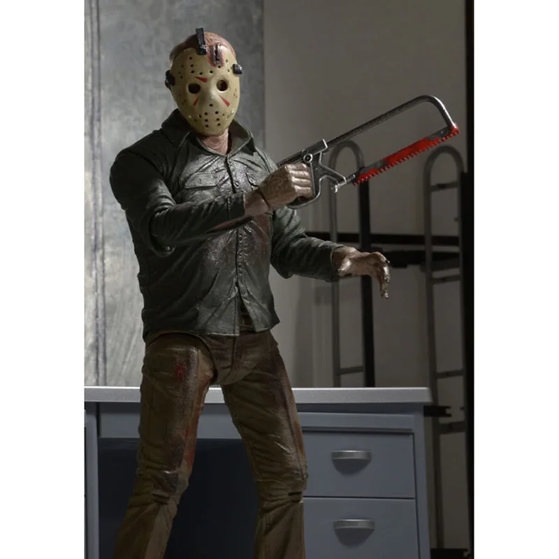 NECA 3D пятница часть 3 финальная глава Джейсон вурхес ПВХ экшн-фигурка модель куклы