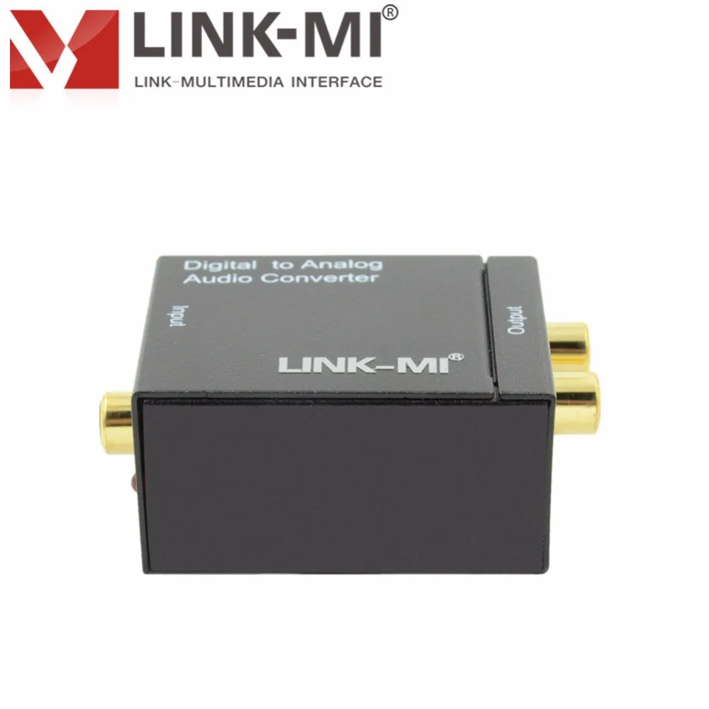 Аналоговый коаксиальный или Toslink цифровой аудио конвертер в L/R LINK MI|audio converter|audio