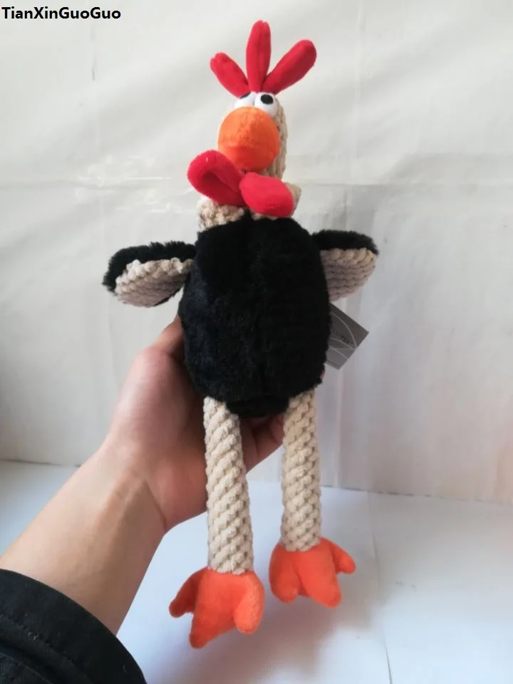 

about 30cm black chick plush toy soft doll birthday gift w1595
