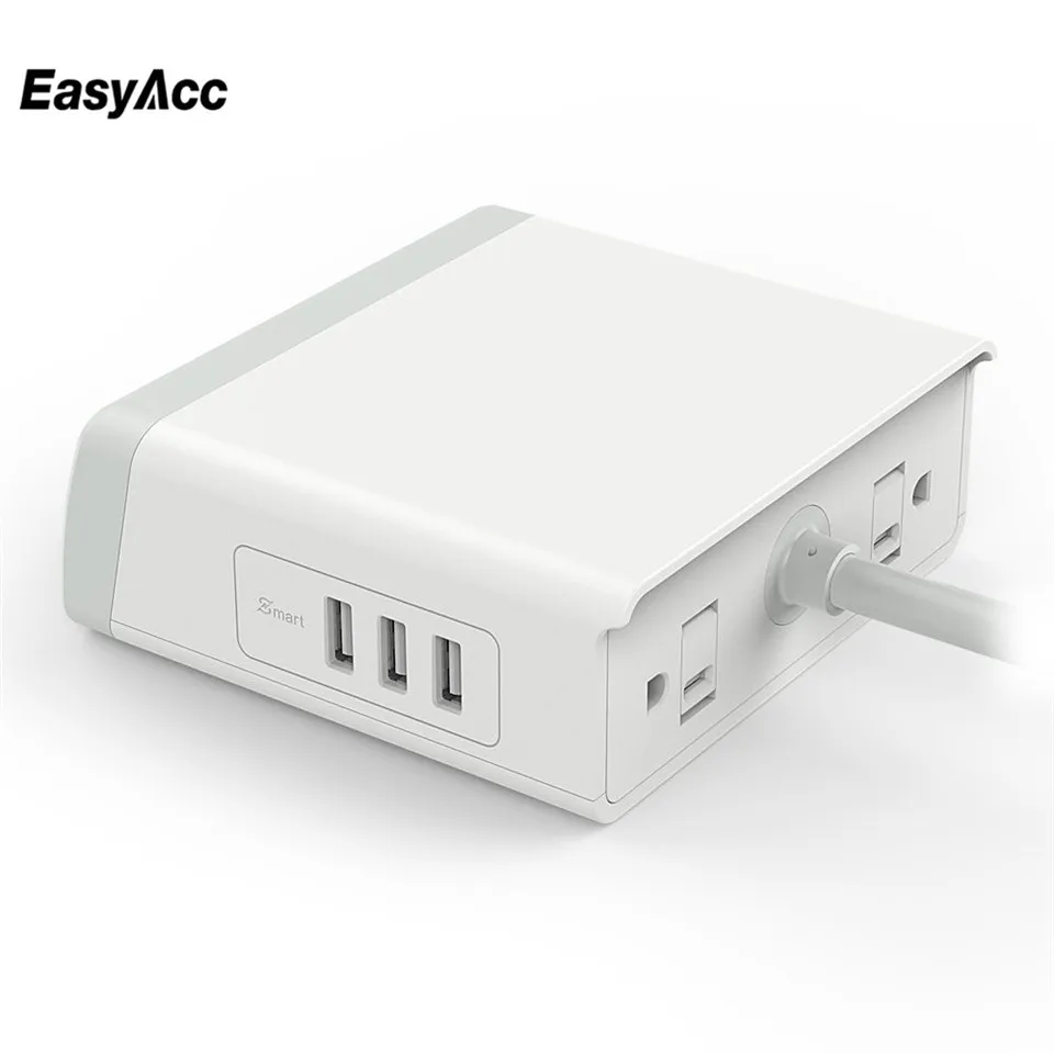 Зарядное устройство EasyAcc с 3 USB-портами 7 2 А смарт-адаптера для мобильный телефон |
