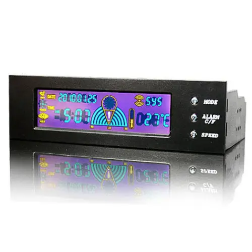 5 25 &quotцифровой ЖК дисплей Панель вентилятор устройство управления скоростью C/F