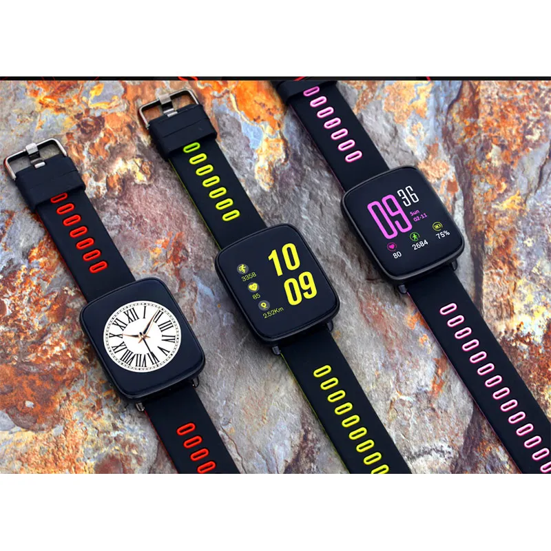 Kingwear GV68 умный телефон с часами Bluetooth Водонепроницаемый сна монитор сердечного