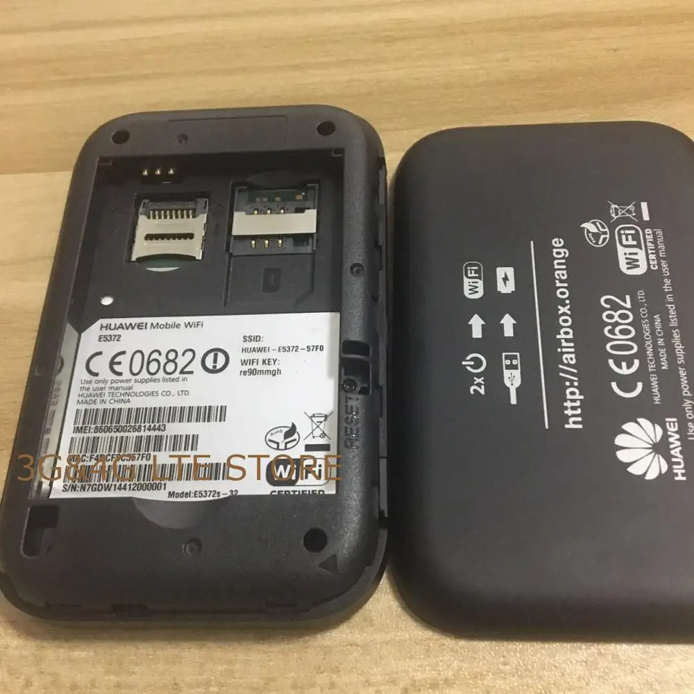 Оригинальный разблокированный HUAWEI E5372 E5372s 32 4G 150 Мбит/с LTE MiFi Cat 4 Карманный