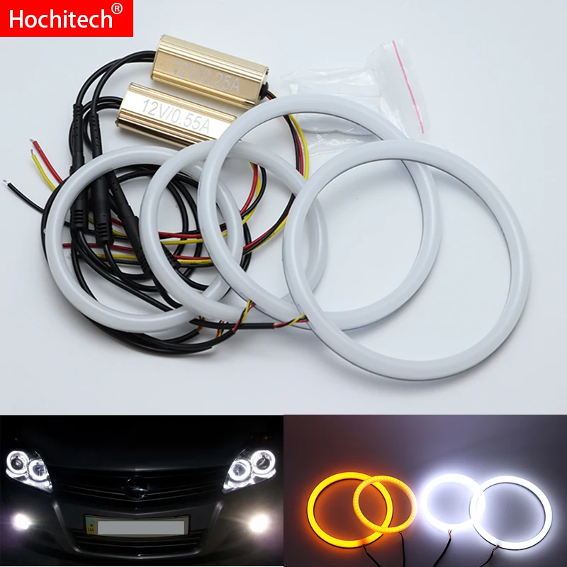 Для Opel Astra H NON projector 2007-2010 белый и янтарный двухцветный фонарь из хлопка |
