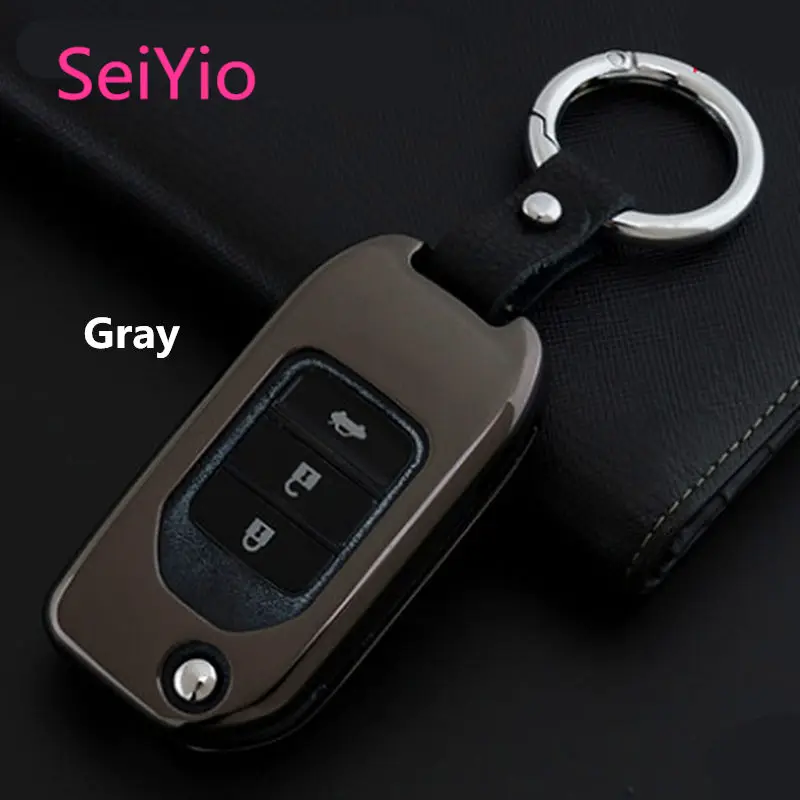 Чехол для брелока SeiYio Honda CRV ling sent XRV Civic Accord VEZEL Fit Odyss чехол из сплава и кожи ключей