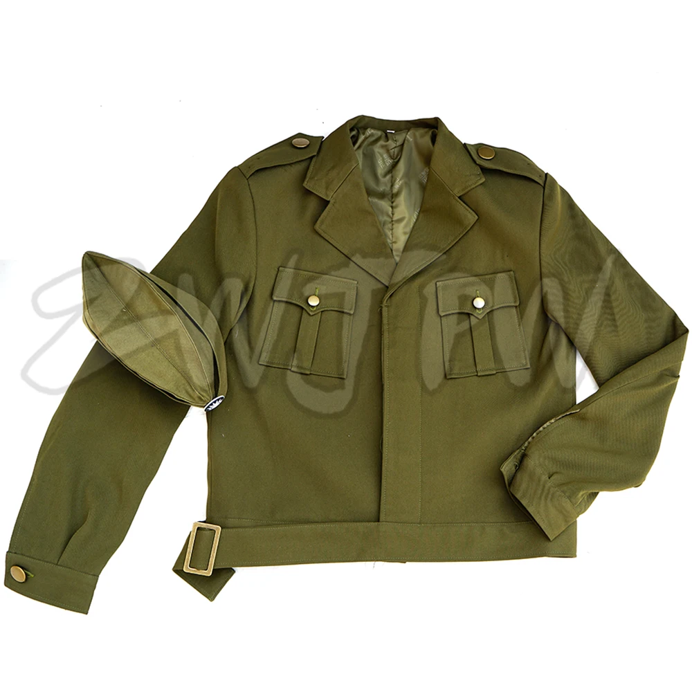 WW2 Китай KMT женская униформа американский стиль костюм армейский зеленый|army green|army