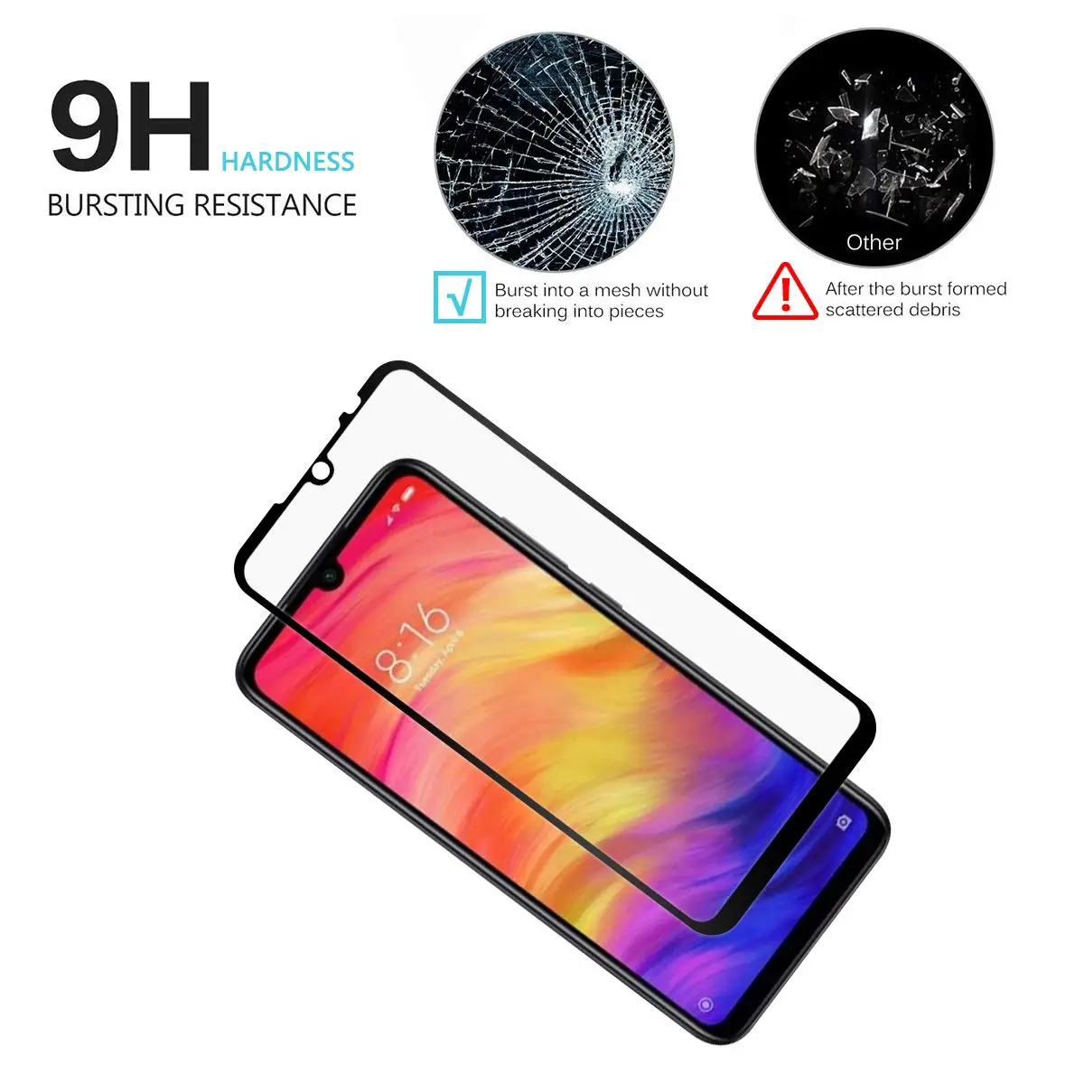 Защитное стекло для Xiaomi mi 9 SE 8 Lite закаленное Защита экрана Red Note 7 6 K20 Pro полное