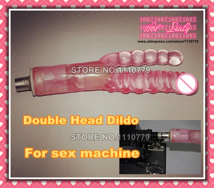 Фаллоимитатор с двумя головками для женщин автоматическая секс-машина