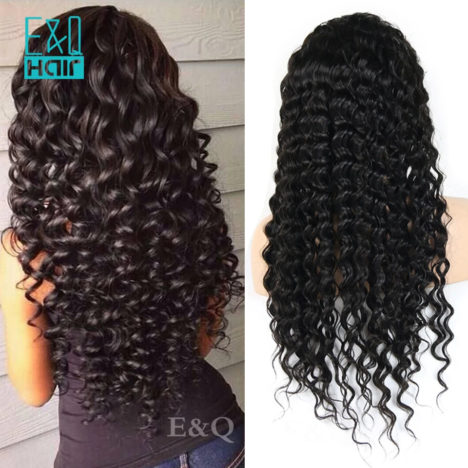 8А Полное Кружева Человеческих Волос Парики для Черные Женщины Бразилец Волосы