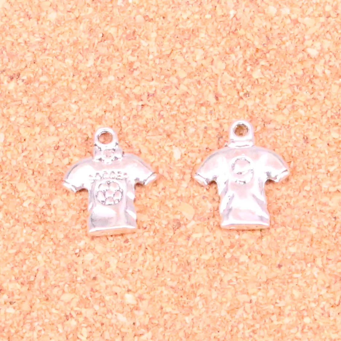 71 шт. очаровательные футболки Джерси для футбола античное изготовление подвески