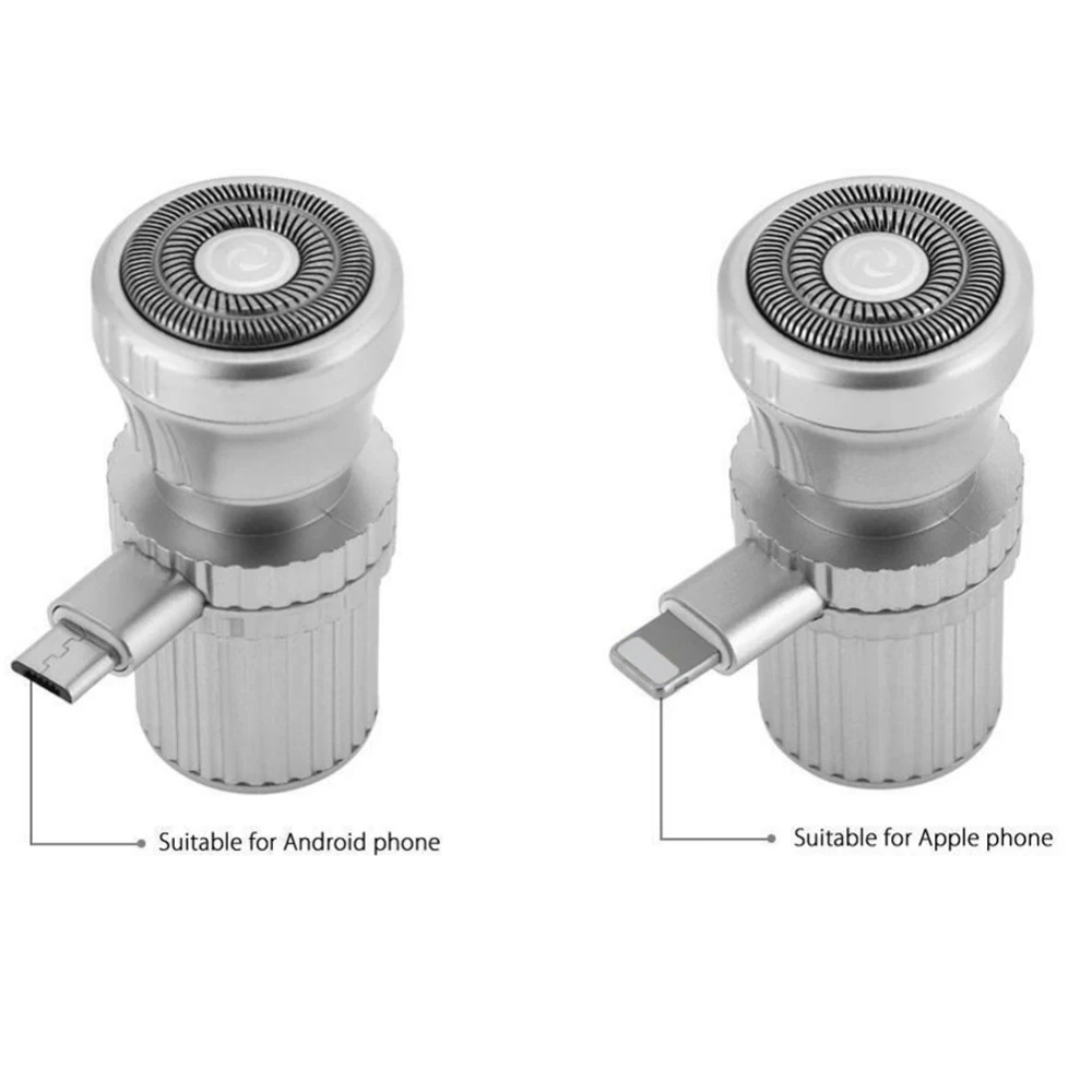 Мини бритва для смартфонов Android/iPhone портативная Бритва путешествий