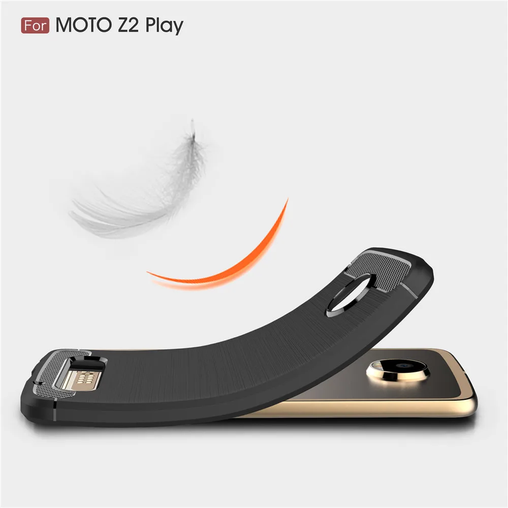 Чехол для телефона Motorola Moto Z2 Play xt1710 Мягкий Силиконовый прочный защитный чехол