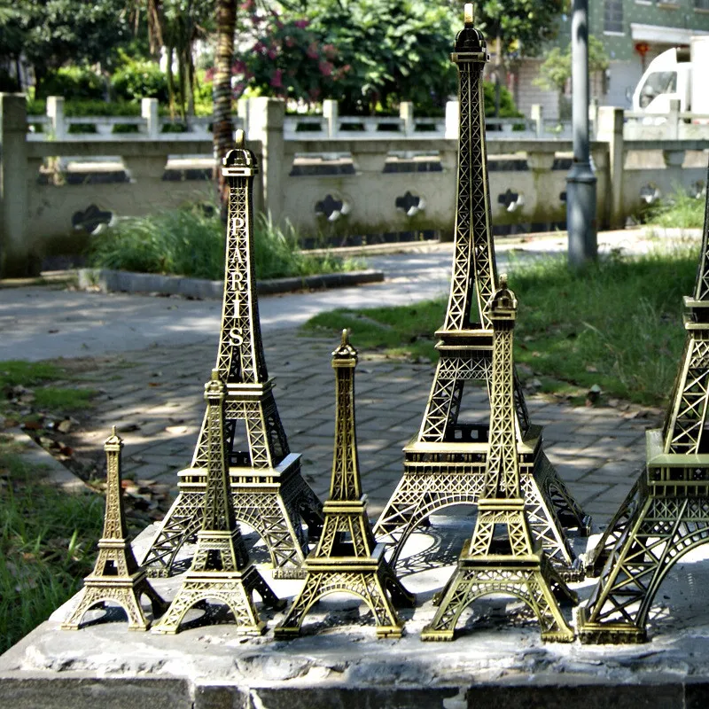 Винтажный декор металлическое ремесло ретро античная бронза Эйфелева башня