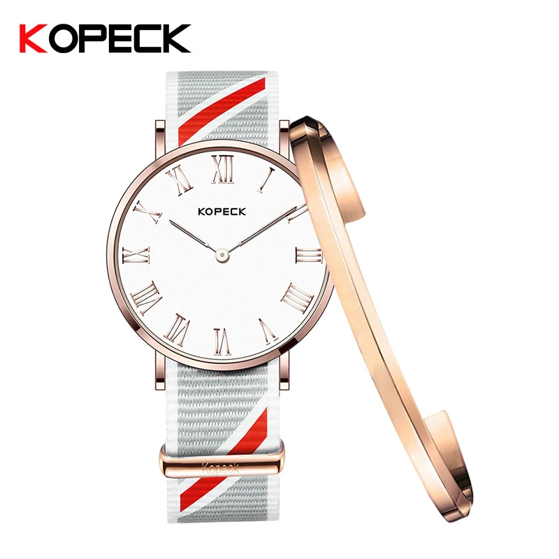 Kopeck 2018 горячая распродажа Женские часы с браслетом подарки роскошные новые