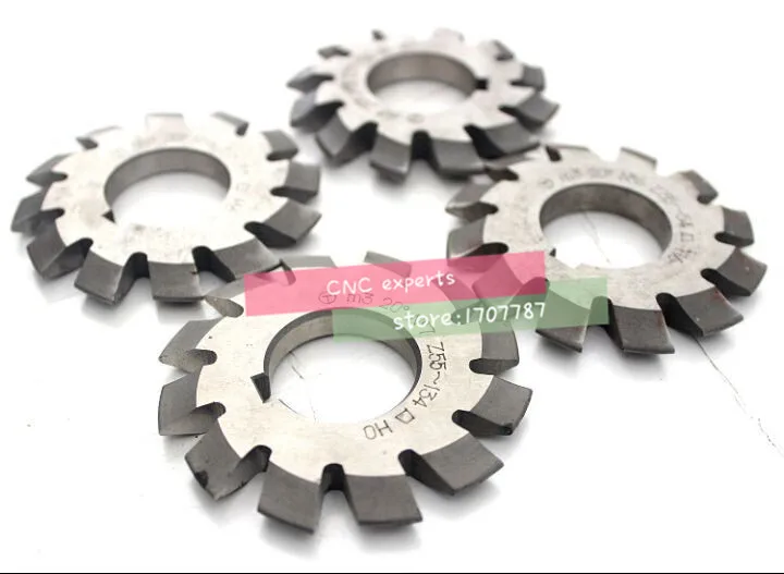 

M0.5 modulus PA20 degrees HSS Gear Milling cutter Gear cutter 1-8# 8pcs/let Free shipping