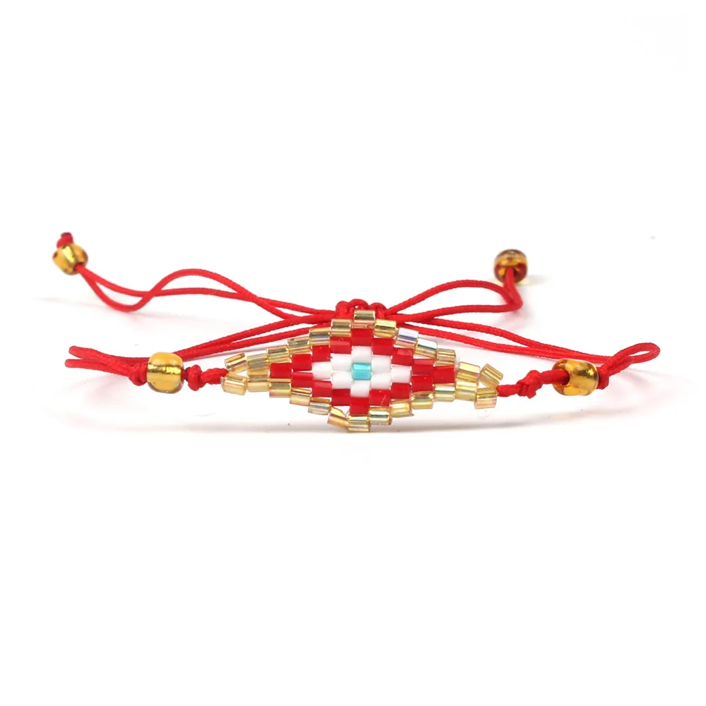 M-B0076-B SHINUSBOHO MIYUKI, женские браслеты, мужские браслеты в богемном стиле, мужские браслеты с Т-образным ремешком, ювелирное изделие, модный подарок дружбы - Окраска металла: M-B0076-B