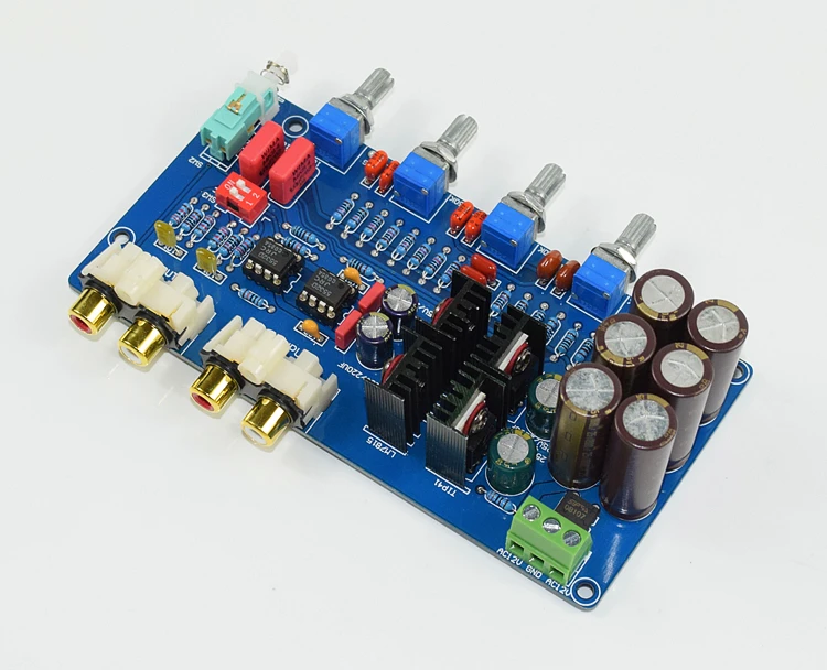 Предварительный усилитель звука breeze audio JRC5532 плата управления громкостью и тоном