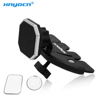 Xnyocn Slot Magnetic Mobile Holder Car Mount Phone Holder 360 Degree Rotation Universal Magnet Phone Holder for IPhone Xiaomi