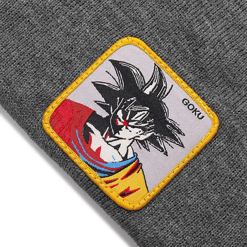 Облегающая шапка GOKU Повседневная теплая вязаная зимняя из высококачественного