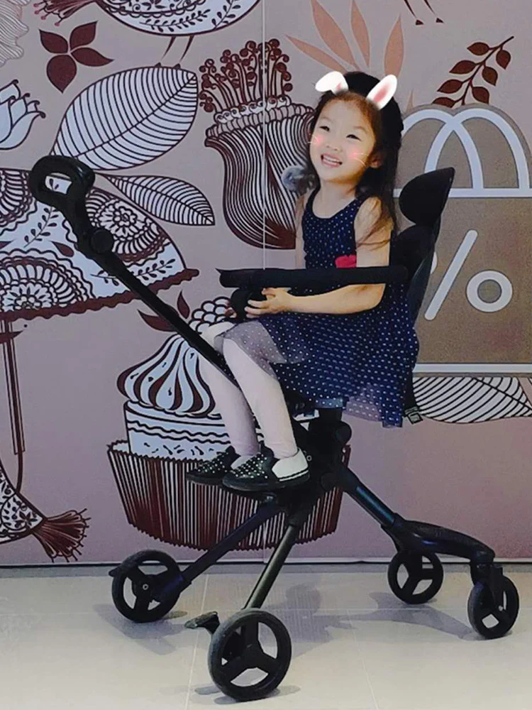 Dsland Doux bebe INBB finfin stok, самокат, детская коляска, 2 стороны, высокая, роскошный зонт, коляска, Трайк, супер стабильный, удобный инструмент для покупок