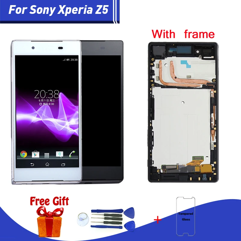 Сменный ЖК дисплей для Sony Z5 с сенсорным экраном и модулями Xperia Dual E6653 E6603 E6633