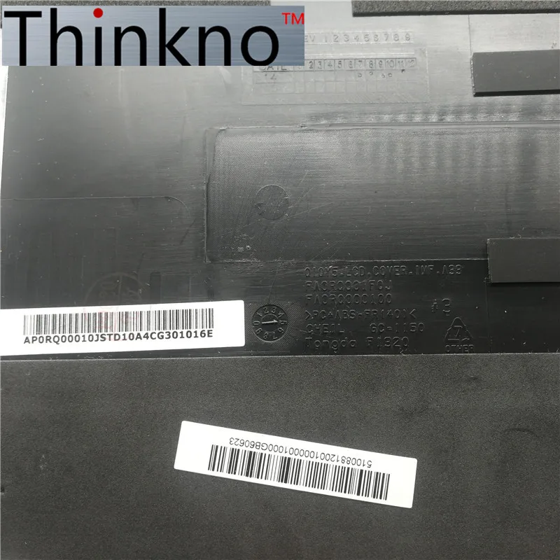 Новый оригинальный чехол для Lenovo Ideapad Y400 Y430P Y410 с ЖК дисплеем задняя крышка AP0RQ00010J/B