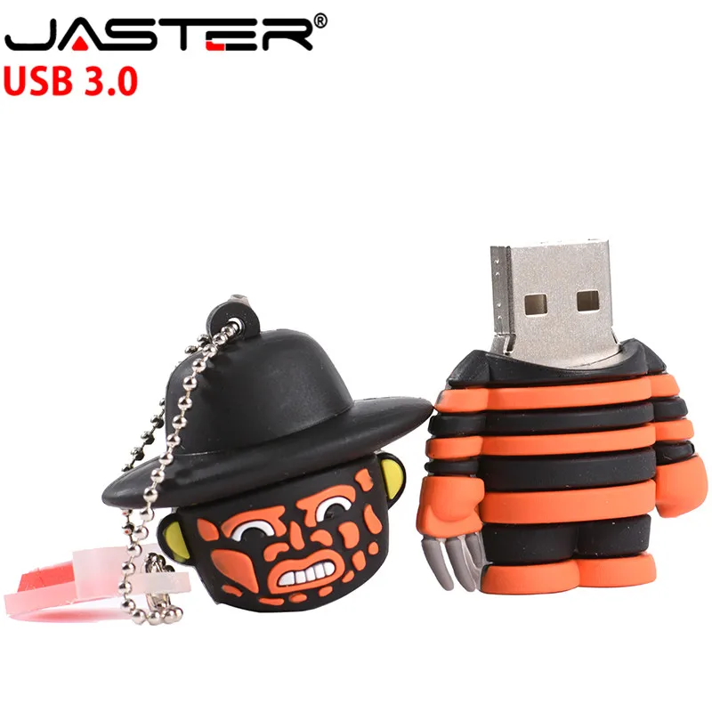 JASTER мультфильм USB 3,032G Фредди против Джейсона карта памяти, Флеш накопитель 64G Флешка U диск 4GB 8GB 16GB USB флэш-накопитель