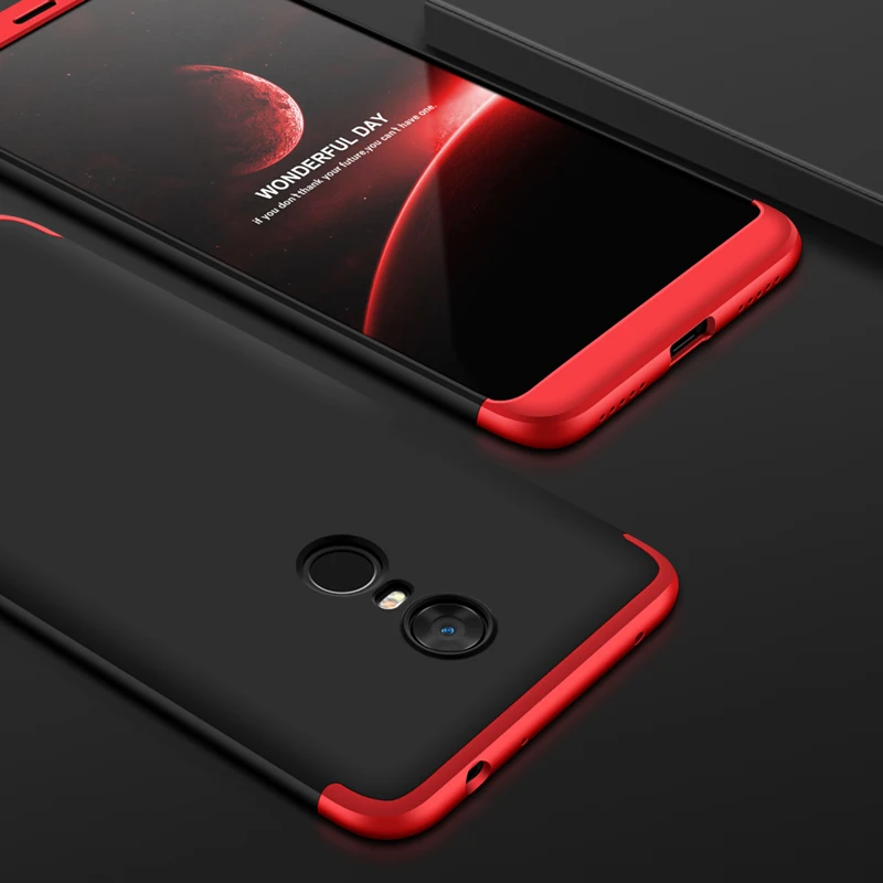 Чехол для Xiaomi Redmi 5 plus с полной защитой матовая жесткая задняя крышка из ПК Note 5A Prime