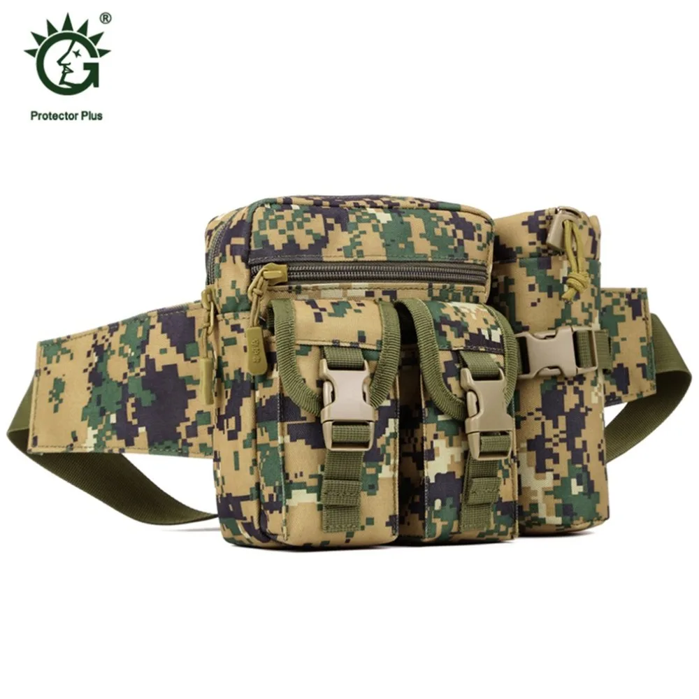 Протектор Плюс Тактический поясной пакет сумка с держателем для бутылки воды