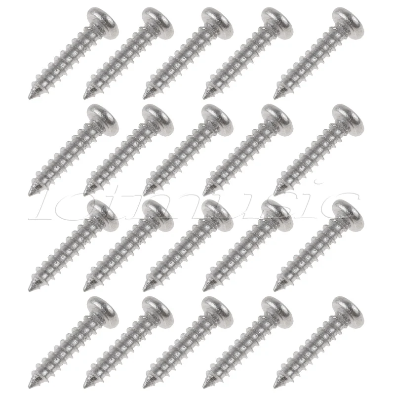 Винты для гитарных басов шприцы тюнинга задней пластины золотистые хромовые