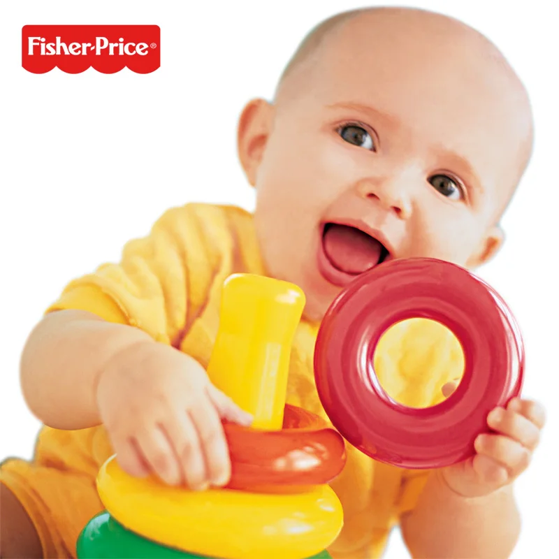 Fisher Price великолепные базовые стаканы и роликовые чашки Детская развивающая