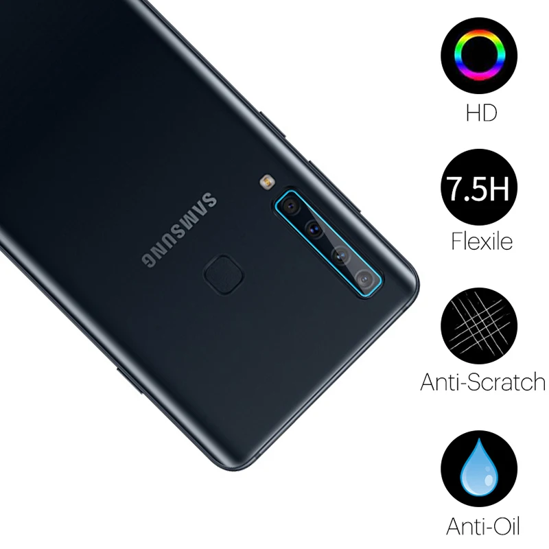 HD смартфон задняя камера Защитное стекло для Samsung Galaxy Note 9 8 7 5 4 3 Полное покрытие