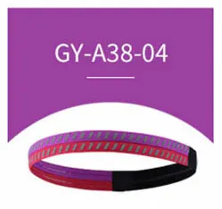 GYA38-04 PROWOW повязка на голову для женщин и мужчин Sweatband повязка головная для йоги Тренажерный Зал Пешие прогулки баскетбольные волосы лента для спорта Эластичный Напульсник Cintillo Deportivo - Цвет: GYA38-04