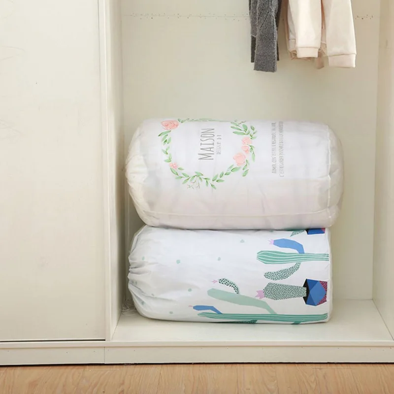 Housekeeping Container Storage Tool Beam Mouth Waterproof Moistureproof Quilt Bag Collapsible | Дом и сад