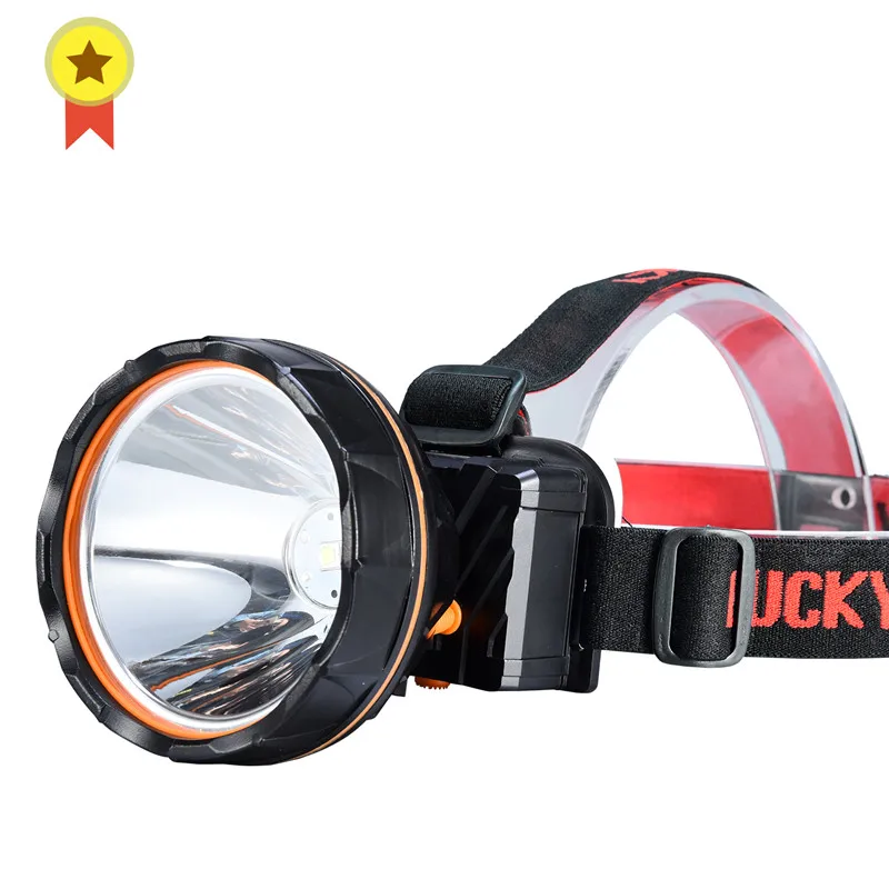 LUCKYLAKER Nocny reflektor wędkarski Akumulatorowy super wysoki wodoodporny do wędkowania na świeżym powietrzu / kempingu polowania warsztatu