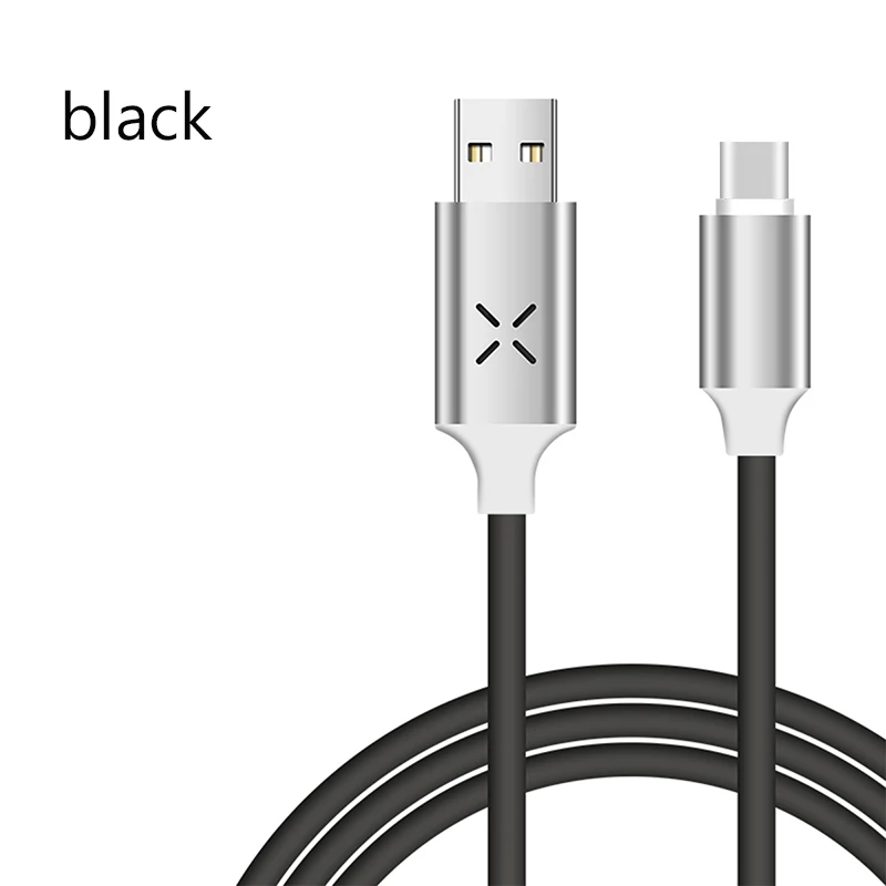 black 1 м Usb зарядное устройство Micro type C Quick Charge 3,0 для samsung S9 8 S10 Redmi Note 7 Usb C Быстрый автомобильный зарядный кабель не беспроводной - Тип штекера: black