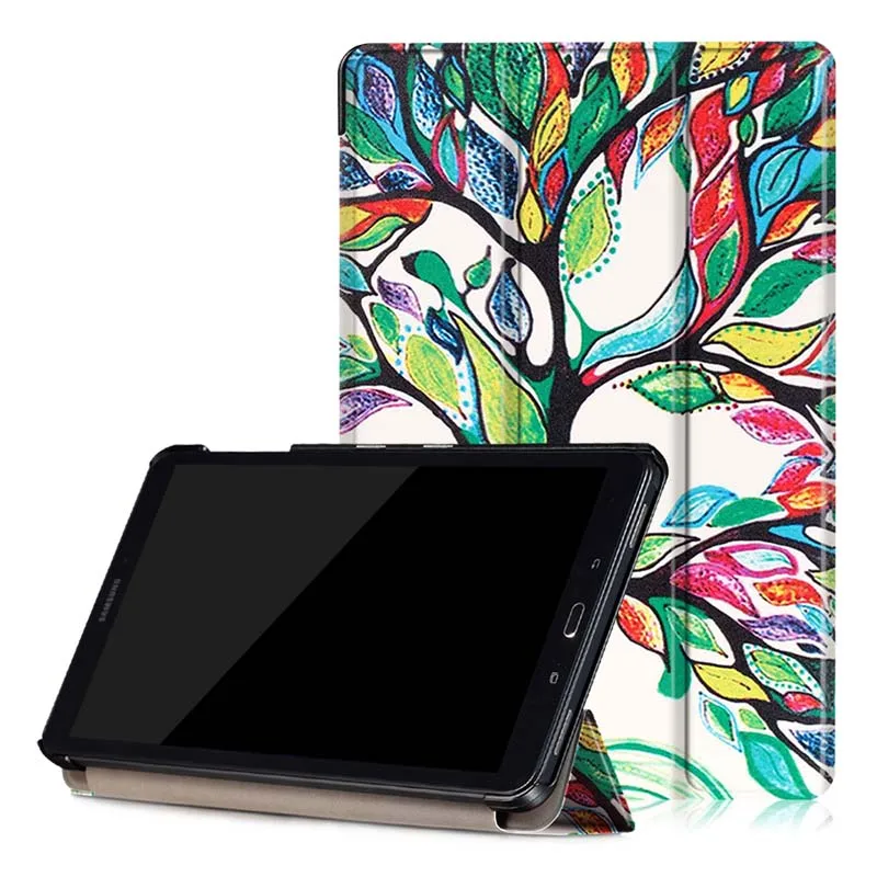 Чехол для планшета Samsung Galaxy Tab A A6 10 1 P580 P585 защитный чехол книжка из искусственной