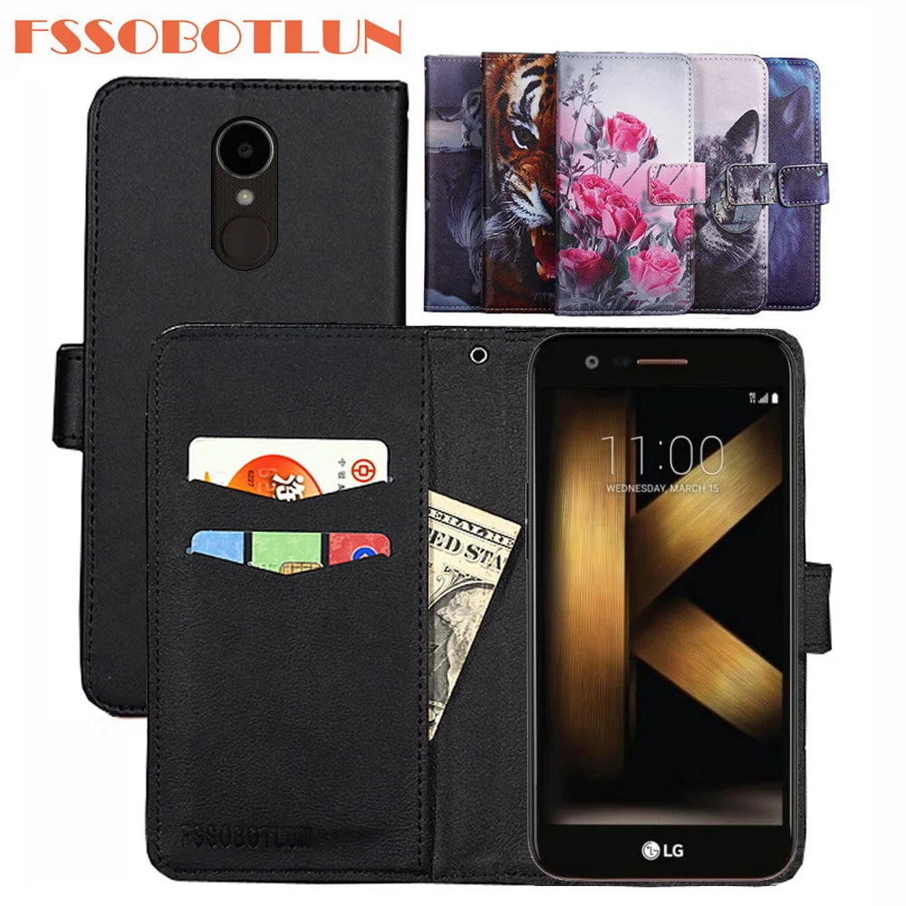 Fssobotlun 9 Цвета для LG K20 плюс Чехол из искусственной кожи в стиле ретро чехол