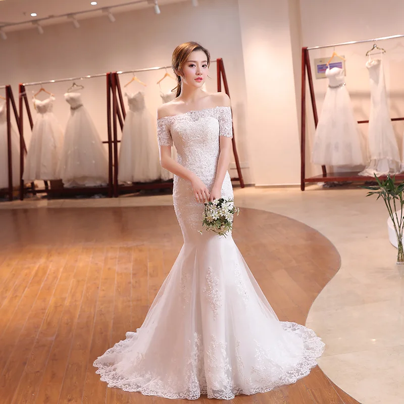 Ruthshen винтажные кружевные свадебные платья с рукавами 2020 Robe De Mariee Свадебные