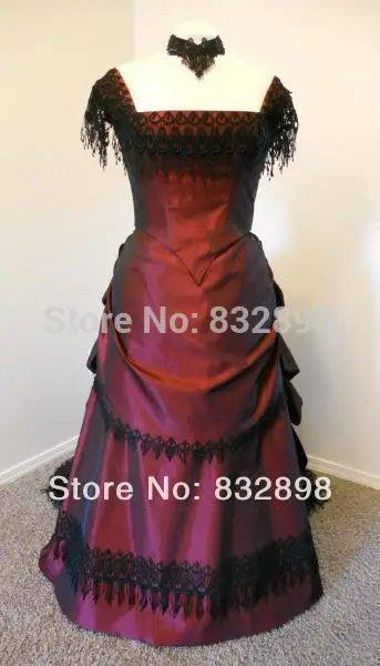 Бальное платье бордовая тафта/винтажные платья|vintage dress|ball gowndress dress |