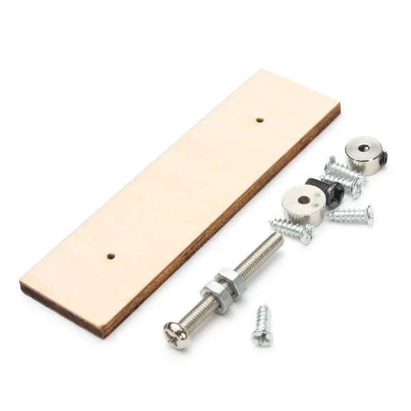 Алюминиевый сплав Taildragger трицикл шасси w/рулевое колесо для радиоуправляемых