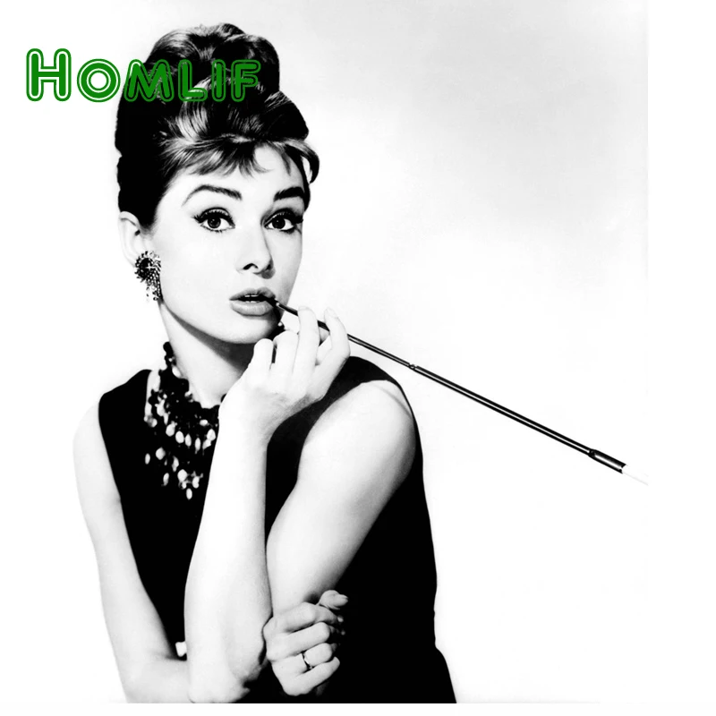 HOMLIF ремесла алмаз вышивка Diy черный белый фото полный алмазов картина комплект