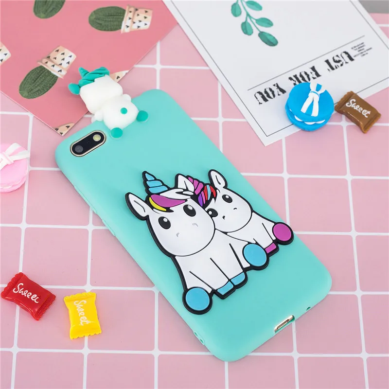 Huawei Y5 Lite, Не доставая его из чехла чехол для Huawei Y 5 Y5 Lite чехол мультфильм 3D куклы игрушки чехлы для мобильного телефона из мягкого силикона, чехол для мужчин и женщин