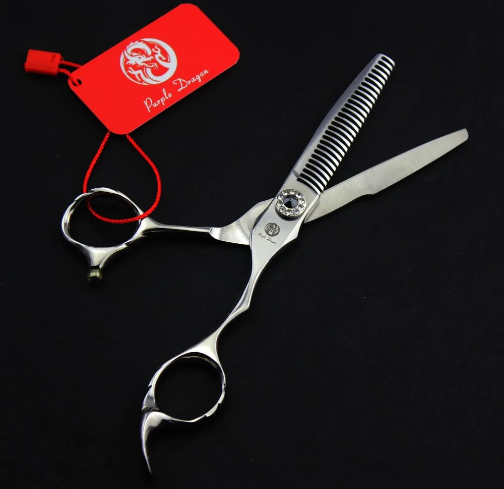 534 #6 ''брендовые фиолетовые драконы высшего класса Парикмахерские ножницы 440C