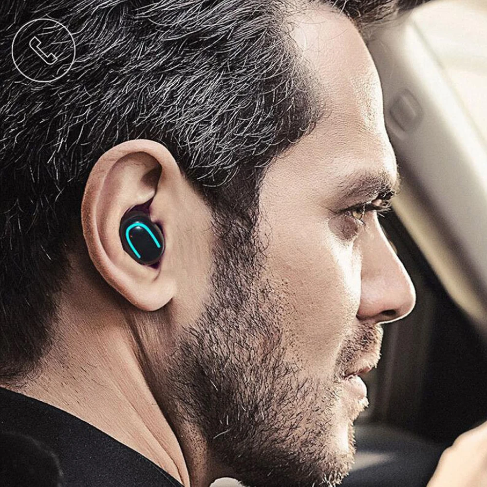 Наушники-вкладыши Q32 с цифровым дисплеем Беспроводная Bluetooth-гарнитура TWS