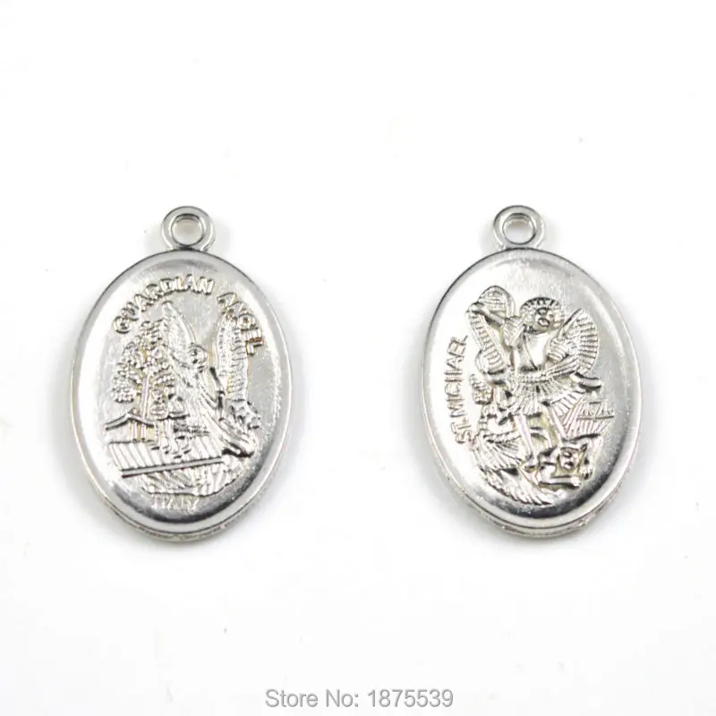 Классика римская подвеска с Майклом и ангелом-хранителем | Украшения аксессуары