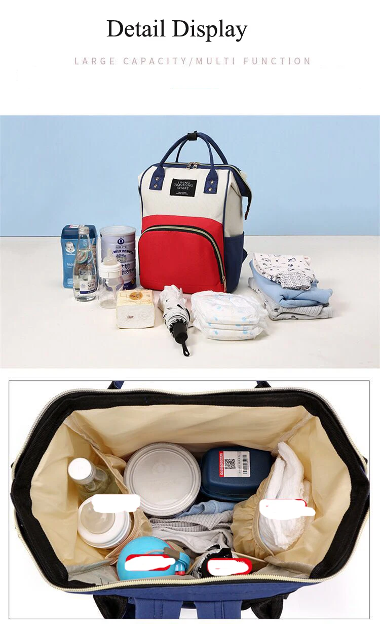 Сумка для мамы рюкзак многофункциональная Большая вместительная сумка и ребенка