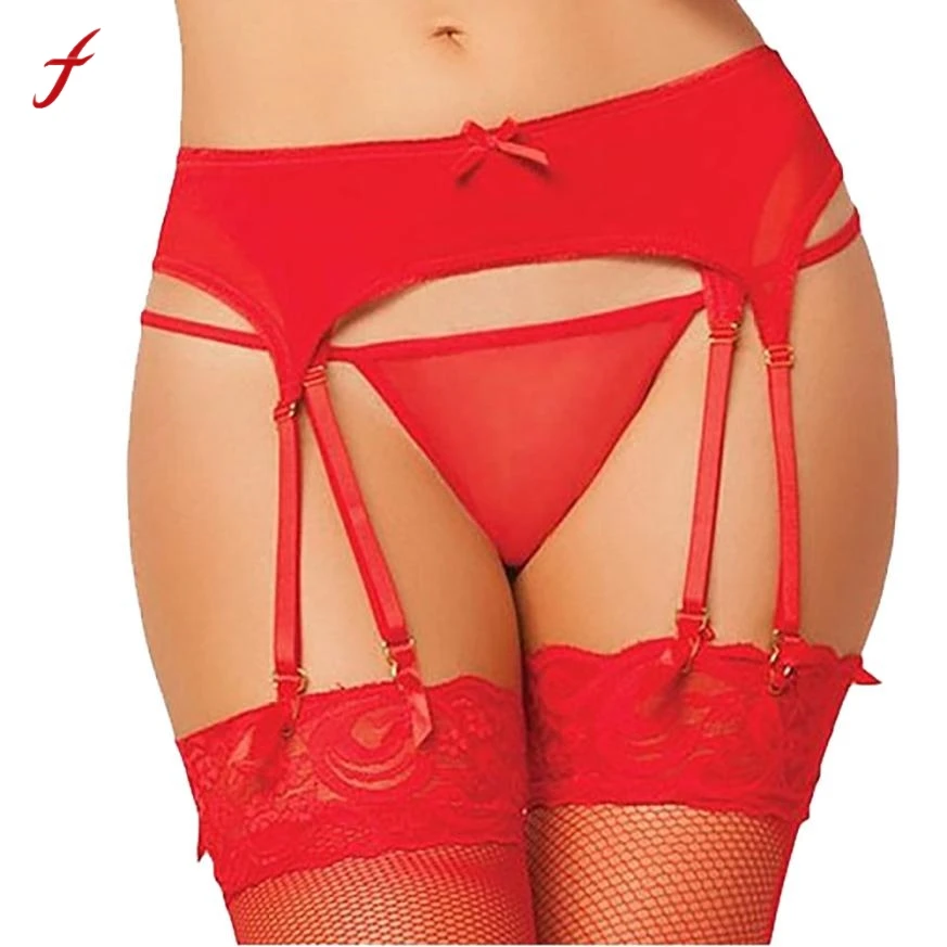 Женский пояс подвязка Feitong с бантом|women garter|garter beltgarter belt suspender |