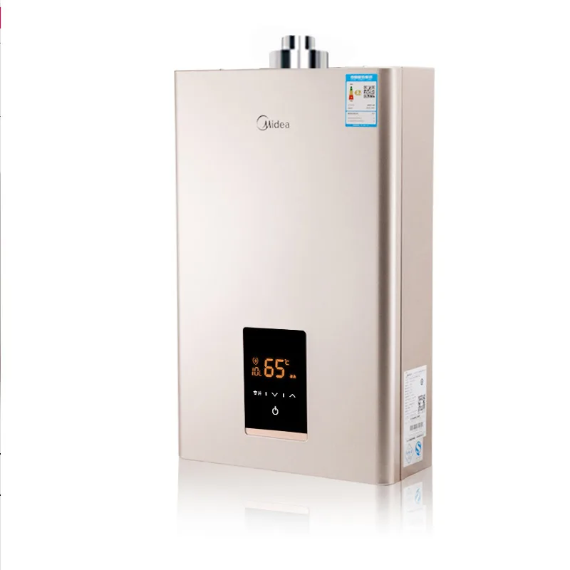 

Midea JSG20-10HC5 Gas Water Heater 10 Liters Household Balanced Natural Liquefied Gas Tankless Hot Water Heating Machine