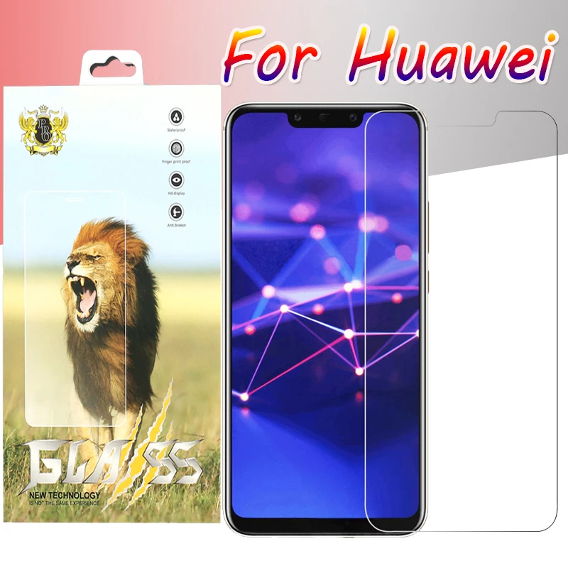Закаленное стекло 2.5D 9H для Huawei Y9 Y7 Pro Prime P Smart Plus 500 Enjoy 9 9E 9S Защитная пленка экрана с